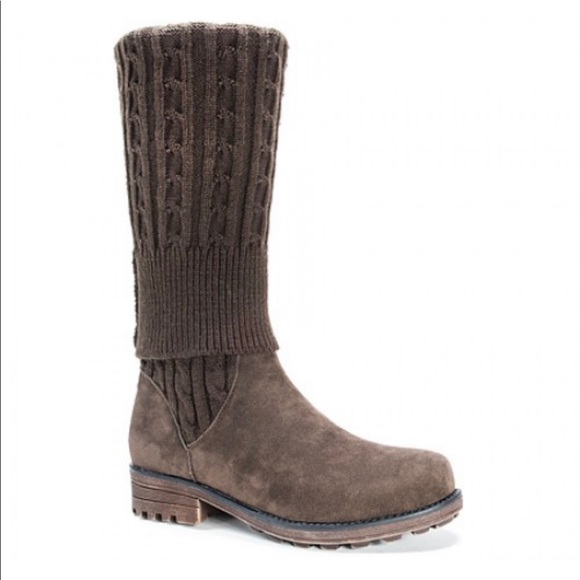 Muk Luks Shoes - MUK LUKS Kelby Brown Boots Brown